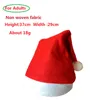 Мягкая плюшевая рождественская шляпа детей для взрослых шляп Санта -Санта -Анджеа