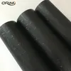 Premium preto forjado fibra de fibra de vinil rolo com liberação de ar decalque de embrulho de carro auto adesivo