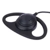 VODOOL 2-pin Earpiece Headset D Shape PTT MIC Earphone for Motorola GP88 CT150 P040 PRO1150 CLS1110 CP88 DTR410 Radio