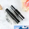 12.1mm Double Tête Noir Rouge À Lèvres Tube DIY Lip Rouge Pipe Shell Cosmétique Baume À Lèvres Conteneur Maquillage Paquet Bouteille 20 pcs