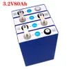 2020 NEW 16PCS 3.2V 80Ah Lithium Iron Phosphate Cell lifepo4 battery solar 24V160Ah 48V80Ah cells not 120Ah100Ah EU US TAX FREE