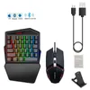 35 Sleutel Single Hand Gaming Keyboard Combo's Bluetooth 4.2 Keyboards Gamer Muis Converter Combo voor Pubg