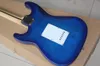 Guitarra elétrica azul feito sob encomenda da fábrica com mapleboard, pickguard branco, hardware do cromo, 22 trastes, pode ser personalizado