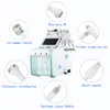 Hydra Facial Machine Bio + RF + H2O2 + Ultraljud + Kall Hammer + Skrubber med 6 Handtag Multifunktion Microdermabrasion Face Hud Care Machine