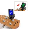 50 Pieces Whole LCD Clipon Electronic Digital Guitar Tuner for Chromatic Violin Ukulele Guitar6272817