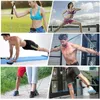 11 adet Direnç Bantları Elastik Çekme Halat Dize Fitness Egzersizleri Elastique Musculation Excerciser Spor Salonu Eğitim Egzersiz Yoga