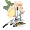 CE Home use vertical type hand press sweet potato stripe extrusion machinemanual 7mm10mm 14mm potato stick cutting Machine