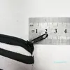 Nouveau-blackwhite Stripe Canvas Coin Purse 6 * 9in / 5 * 7in avec pochette zip noire directe de l'usine Ship Free by DHL en stock