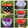 Halloween Gift Bucket Printing Wrap Girls Boys Child Candy Collection Bag Trick or Treat Handbag Festival Handle Storage Tote Basket LJJP422