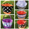 Halloween Gift Bucket Printing Wrap Girls Boys Boys Child Candy Collection Sac Trick or Treat Handbag Festival Handle Rangement Tote Panier LJJP422