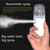 5 Renkler Mini Nano Mist Püskürtücü Yüz Vücut Nebulizatör Vapur Nemlendirici Cilt Bakım Araçları 30 ml Yüz Sprey Parti Favor YYA416 Deniz Nakliye