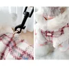 Собачья одежда зимняя одежда теплый наряд для щенка модная одежда для домашних животных с пряжкой для собак Куртка мягкая чихуахуа