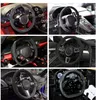 Black Alcantara Hand-stitched Car Steering Wheel Cover for Audi A3 8V A4 B9 Avant A5 F5 A1 8X Sportback Q2 2016-2019194i