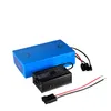 13S 48V 20AH 500W 1000W oplaadbare batterij 18650 750W 1500W elektrische fiets lithium ion met 5A-oplader