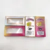 Lashwood Eyelashes Packaging Hot Sale Soft Paper Lash Box Without Tray Empty Box for Dramatic Lashes