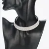 Nouveau motif Gothic Chokers Colliers de tour de cou cristal extensible Charms Rimistone Chocker sans cou pour femmes Bijoux de mariage Acces9007837