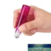10 Ml Glass Roll-on Bottles with Stainless Steel Roller Balls for Essential Oils (Purple) Glass Essential Oil Perfume Sample Roller Bottles