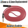 100 stcs/lot oortelefoonverlenging Elongate kabel 3,5 mm mannelijk tot vrouwelijke m/f stereo hoofdtelefoon audio -verlengkabel 1,2 m