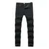 Erkek Kot Erkek Skinny 2022 Klasik Erkek Moda Tasarımcısı Elastik Düz Kırmızı Siyah Pantolon Slim Fit Stretch Denim1