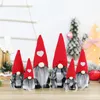 Noël Gnomes Poupée Mme Mr Santa Scandinave Suédois Tomte Gnome Figurines Ornements De Noël Décoration De La Maison JK2008XB