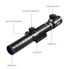 3-9x32EG Tactische geweer scope REDGREEN DOT Verlichte Retikel Optic Sight Airsoft Hunting Scopes met Free Lens Cover