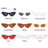 Wholesale -women Солнцезащитные очки Cat Eye Eyewear Brand Дизайнер Ретро Солнцезащитные Очки Женский UV400 Точки тени