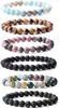 8MM kobiety mężczyźni designerskie bransoletki ze sznurków luksusowy kamień naturalny uzdrawiający kryształ Stretch bransoletka z paciorkami szlachetny kamień okrągły bransoletki biżuteria