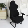 1 Set Gaming Stuhlbezug Spandex Bürostuhlbezug Elastische Sesselsitzbezüge für Computerstühle Schonbezüge Housse de Chaise Y200103