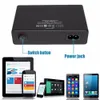 50W 10-ports USB-laddningsstation för Smart Phone PC Multi Chargers med US AU EU UK-kontakt