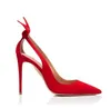 素敵な品質の公式シューズaquazzura deneuve pump 105 bow pump buttery suede pointed toe side cutouts本革の靴253956