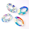 20mm 6040 crystal Helios Pendant Oval shape glass charms crystal beads for Earring necklace making DIY jewelry findings