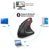 Wireless Mice BT3.0 Vertical Optical Mouse 3 Adjustable DPI Ergonomic Design for Windows Android System