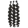 30 32 34 36 38 40 pollici capelli brasiliani dell'onda del corpo tesse 100 capelli umani tesse 3 pacchi estensioni dei capelli Remy7462043