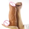 Büyük gerçekçi yapay penis dev penis sert yüzey seks oyuncakları kadınlar için hors205q