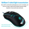 iMice X8 Mouse da gioco cablato USB Mouse regolabile da 3200 DPI Gaming ottico ergonomico per mouse per PC portatili