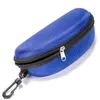 Sunglass Protection Box Oxford Cloth Black Color Zipped Glasses Case Optional Cloth 8 Colors