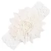 Epecket DHL livraison gratuite 4.5 cm à la main en mousseline de soie perle fleur bandeau cheveux bijoux DATG142 Cheveux Bijoux Bandeaux