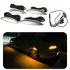 4Pcs Lot Single Color Universal Car Light Car Decorative Lamp Wheel Eyebrow Lights Atmosphere Styling288Y