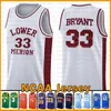 Lower Merion Basketball Jersey Bryant Kawhi NCAA Kyrie LeBron 23 James Irving NCAA Leonard Dwyane 3 Wade University Vince 15 Carter Iverson