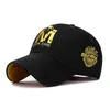 Han Edition of the New Brodery M MS Wolf Baseball Cap Spring Leisure Male Topi Joker Hat Female Youth Trend1772111