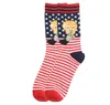 2020 Trump Skarpety Prezes Maga Trump List Pończochy Paski Stars Stars US Flag Sports Skarpety Maga Sock Party Favor