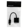 DisplayPort Ekran Port DP'den VGA adaptör kablosu erkek ila dişi dönüştürücü PC Bilgisayar Dizüstü Bilgisayar HDTV Monitör Projektör