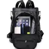 Female Backpack Leath Color Matching School Bag Wild Fashion Leisure Travel Bag Student Bag Shoulder Women Backpack L10247Z