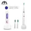 Sarmocare M100 Ultrasonic Sonic Electric Toothbrush travel protable rechargeable battery IPX7 Waterproof Grade Sweethearts for people