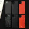 Textura de couro de nova marca de luxo Texture Hard Plástico MB Mobile Case para iPhone 6 6S 7 8 11 Plus x Xr XS Max Man Woman Cover246o