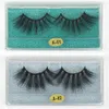 25mm Lashes Toptan 10 Stilleri 3D Vizon Lashes Vizon Kirpikler Doğal Uzun Dramatik Kirpik Makyaj Kirpikler Toplu DHL Ücretsiz Nakliye