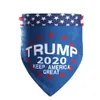 Pet Triangle Sjaal Amerikaanse verkiezingsbenodigdheden voor hondenkat maken Amerika Geweldig Biden Trump US Flag Brief Print Pet Bandanas LJJP394