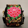 Vintage kinesisk nationell stil kvinnor väska etnisk axel väska broderi boho hippie tassel tote messenger181z