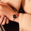 1 Pcs Women Lady Girl Student Wrist Quartz Watch Mini Round Alloy Vintage Gift H9