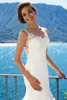 Vintage Beach Spaghetti Straps Plus Size Lace Mermaid Bröllopsklänningar Boho Sweetheart Sheer Back Bohemian Wedding Dress Bridal Gowns